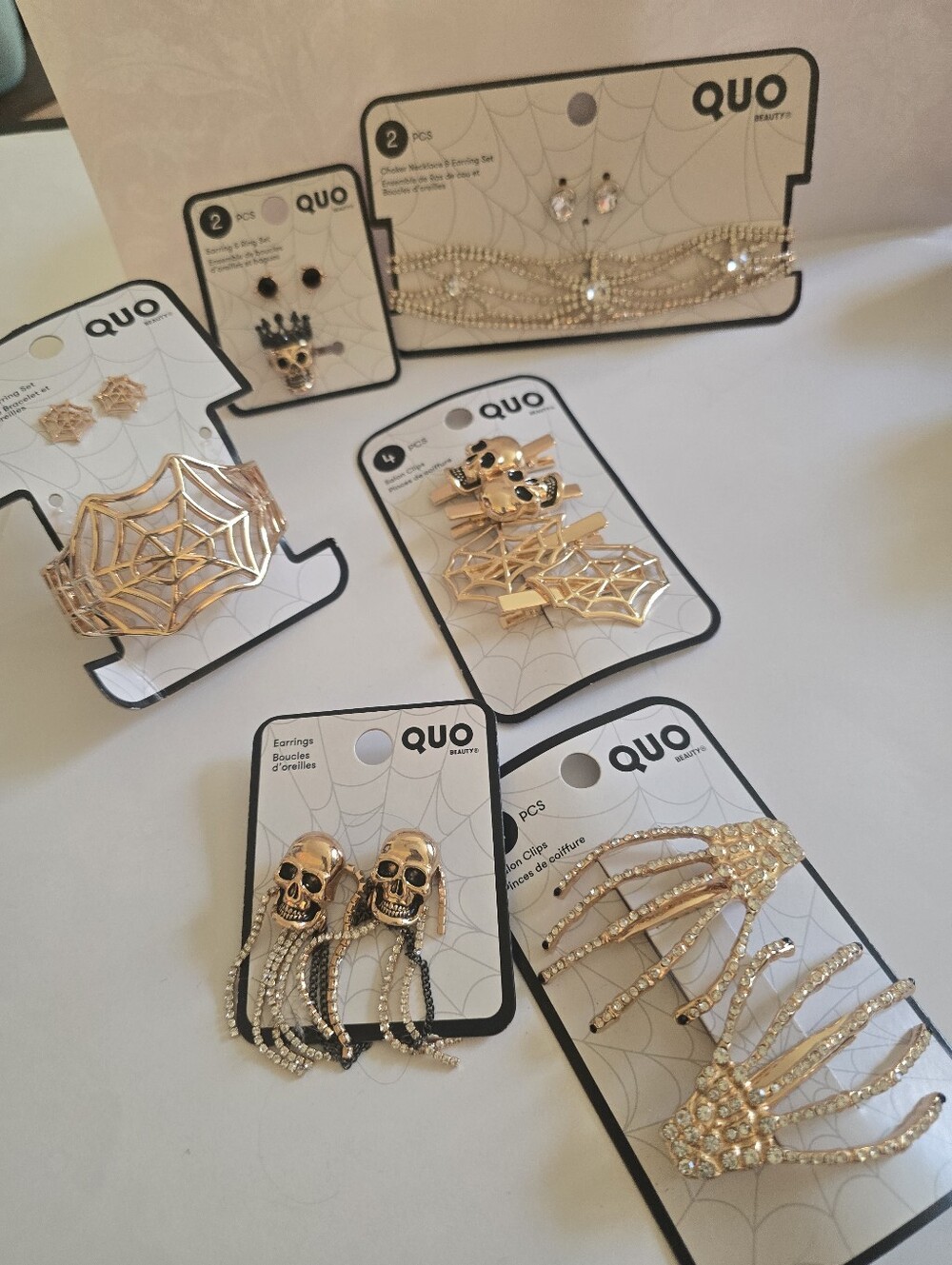 5 Quo Halloween Collection Jewelry sets